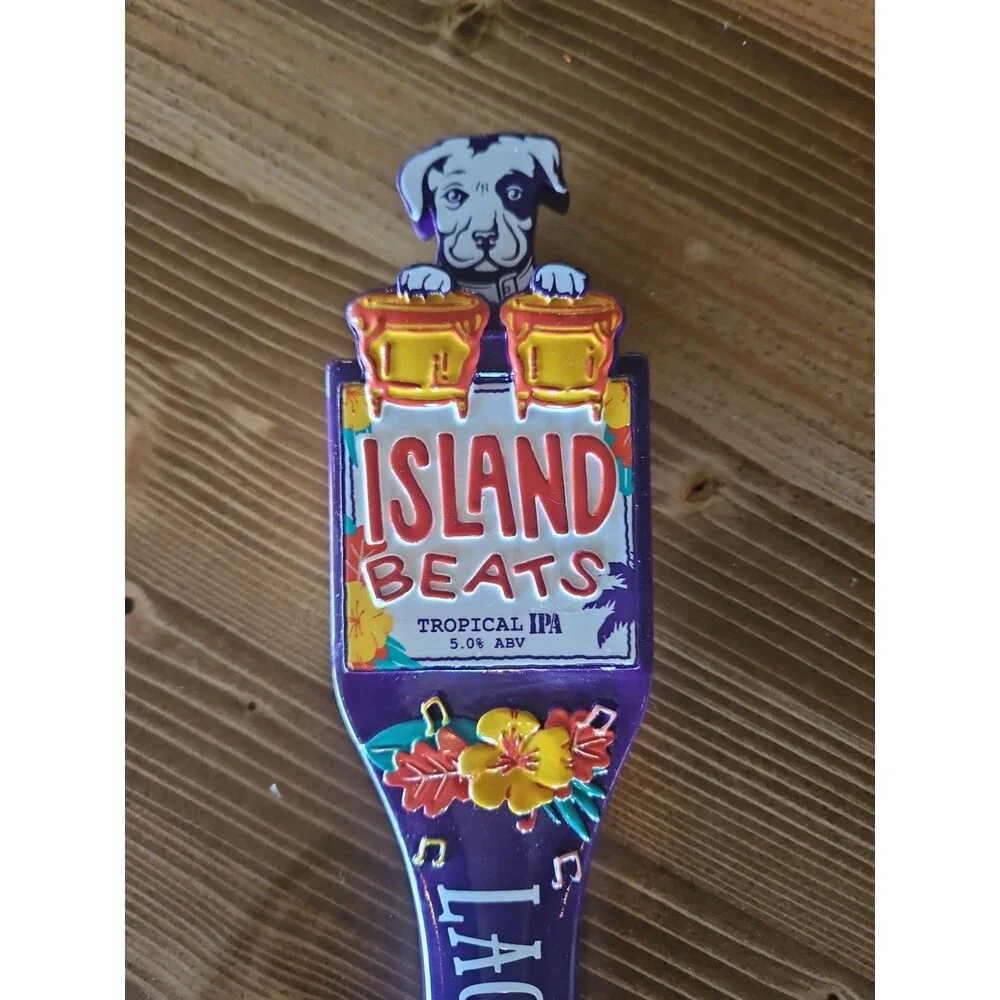 Lagunitas Island Beats 12” Beer Tap Handle
